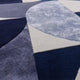 Matrix Oval Rug MAX74 Indigo 160cm x 230cm