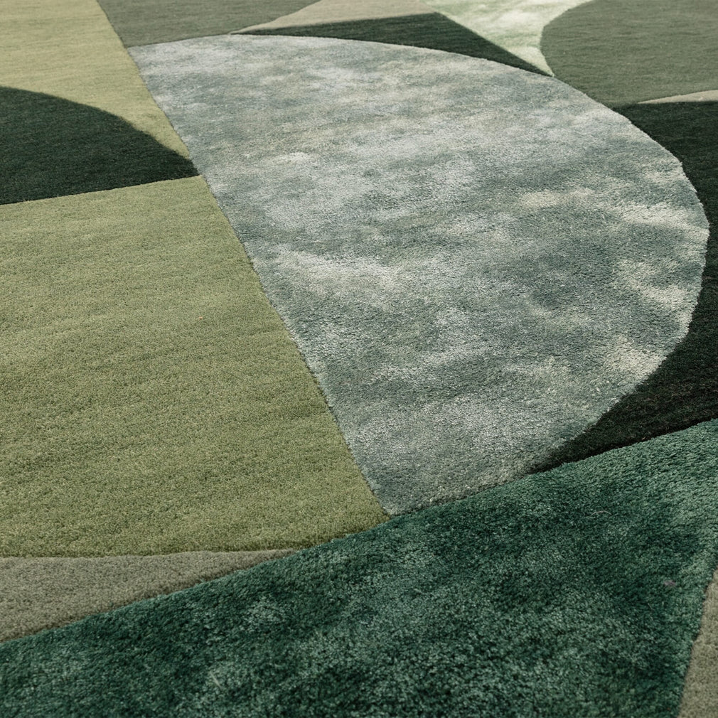 Matrix Oval - Patterned Rug