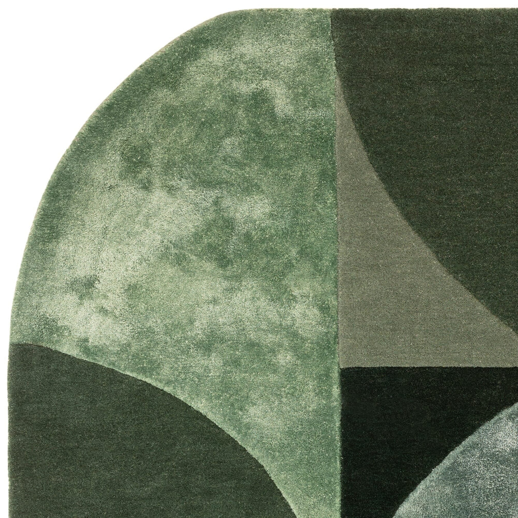 Matrix Oval - Patterned Rug