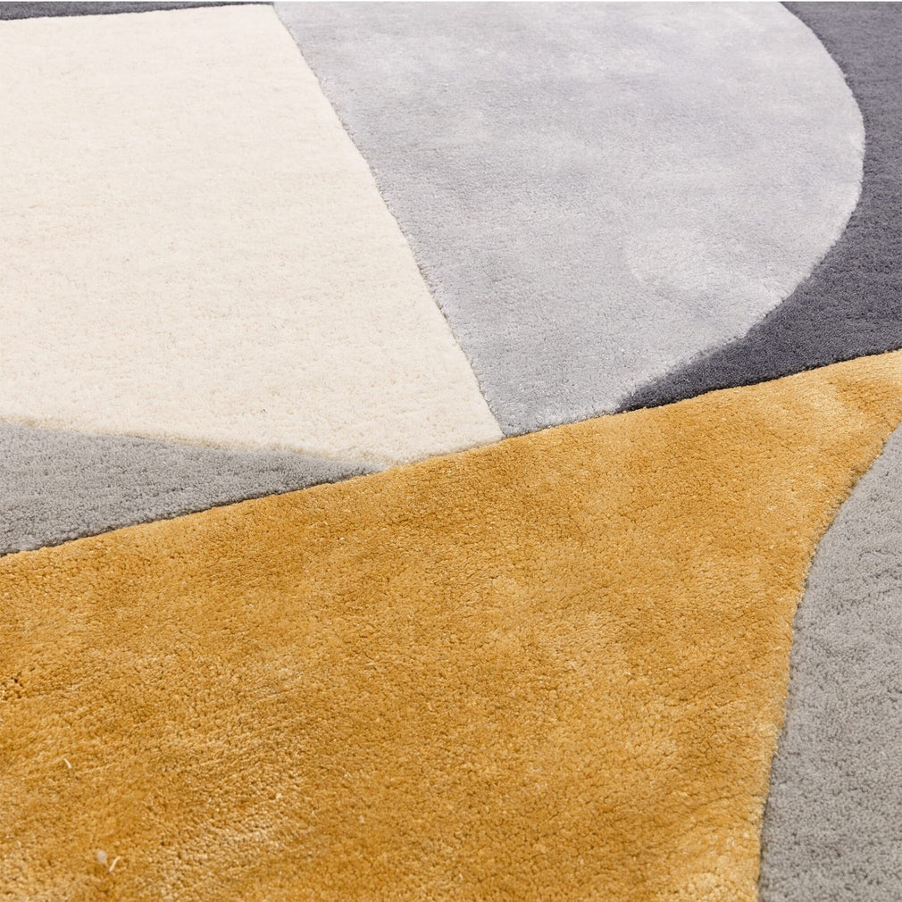 Matrix Oval - Patterned Rug