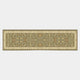 Noble Art - Patterned Runner Rug, 67cm x 240cm 6529 491