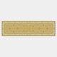 Noble Art - Patterned Runner Rug, 67cm x 240cm 6529 790