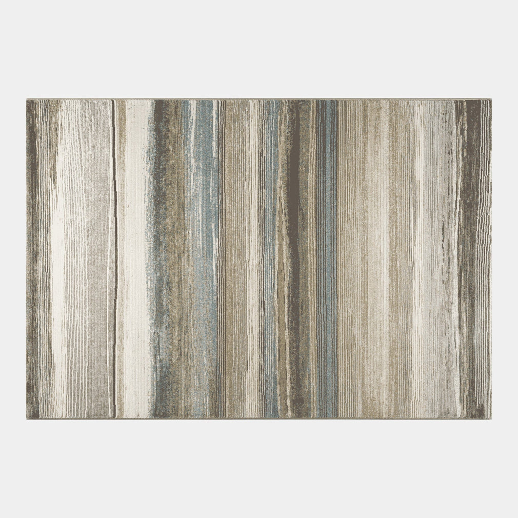 Galleria Green - Striped Rug