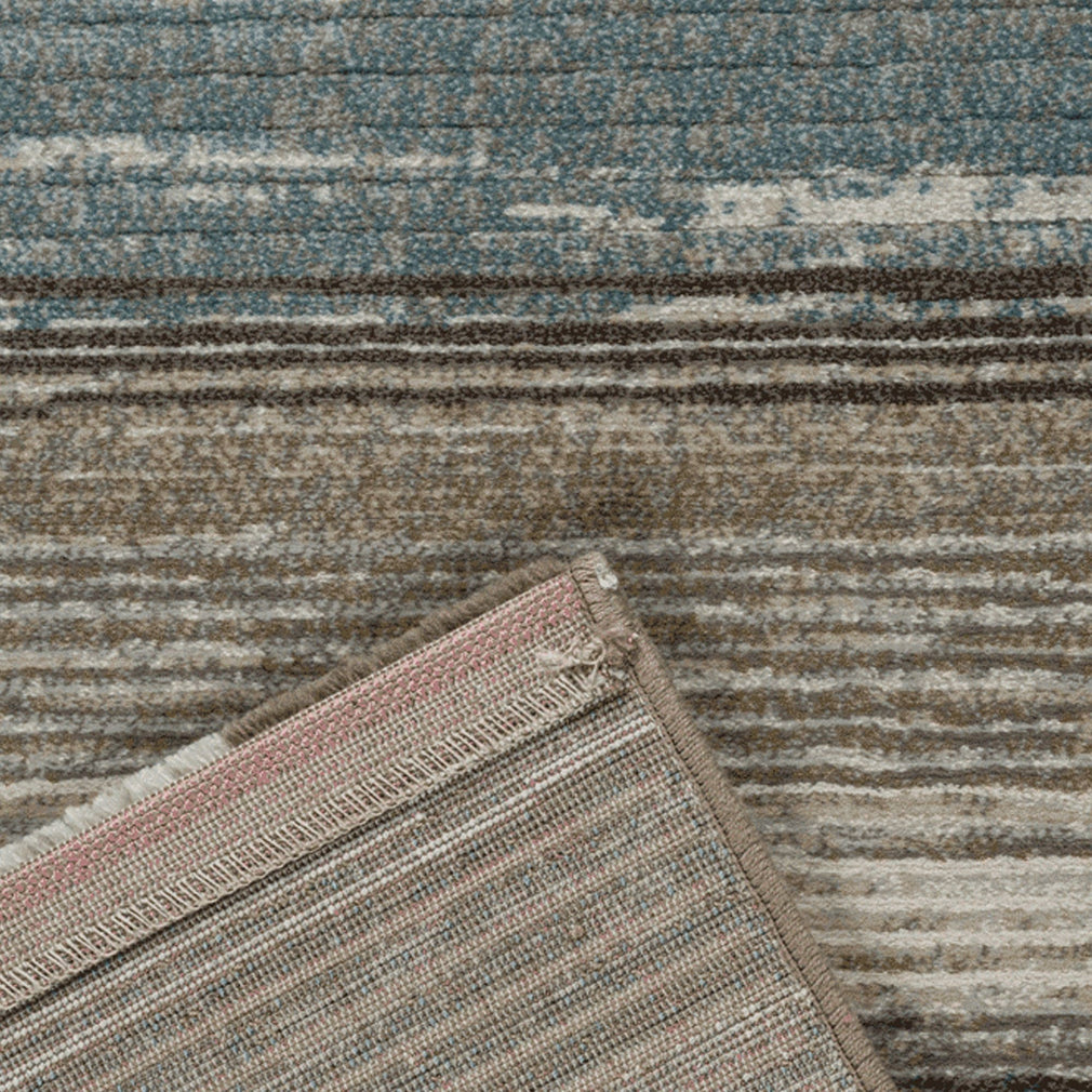 Galleria Green - Striped Rug