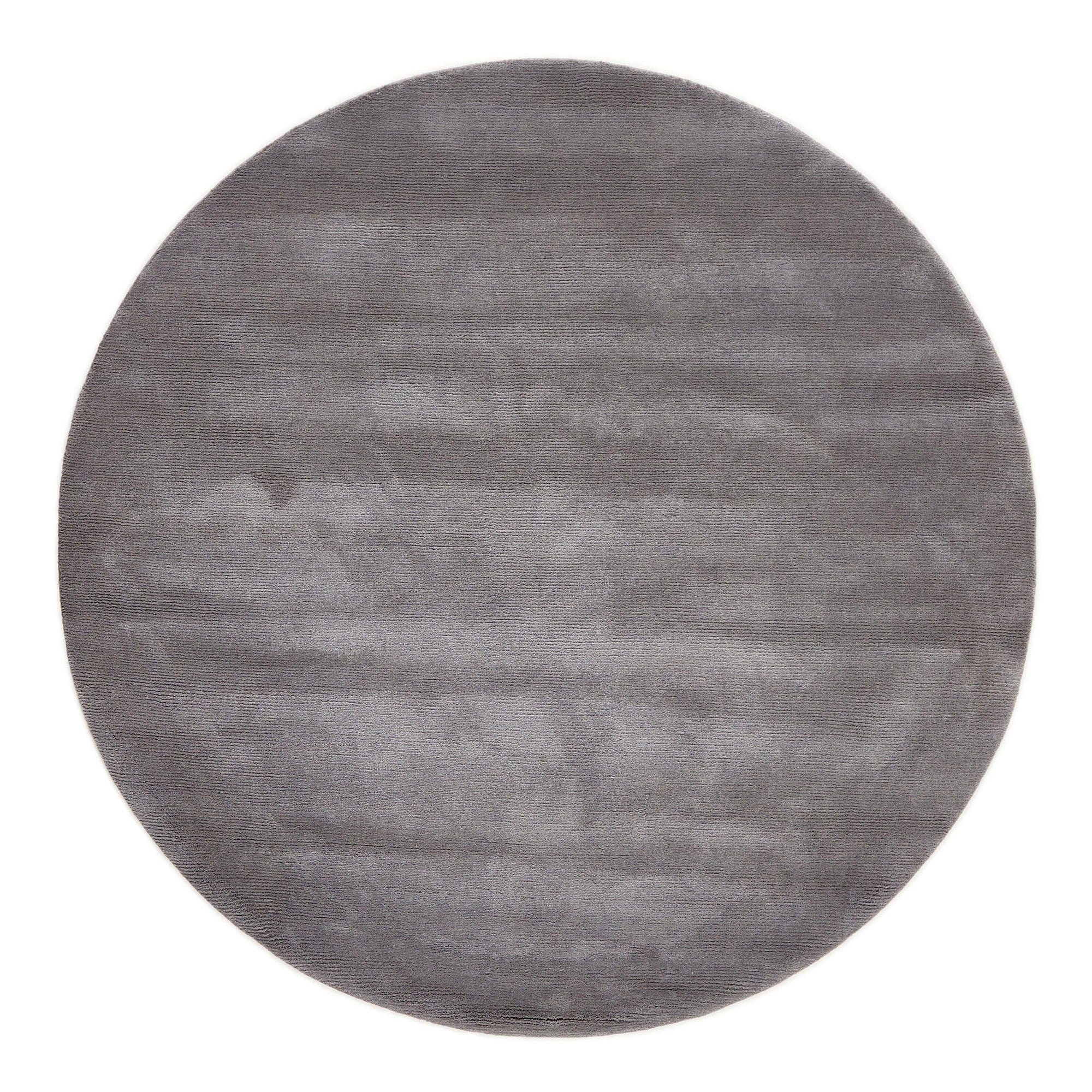 Northern Light - Wool Round Rug Concrete 150cm