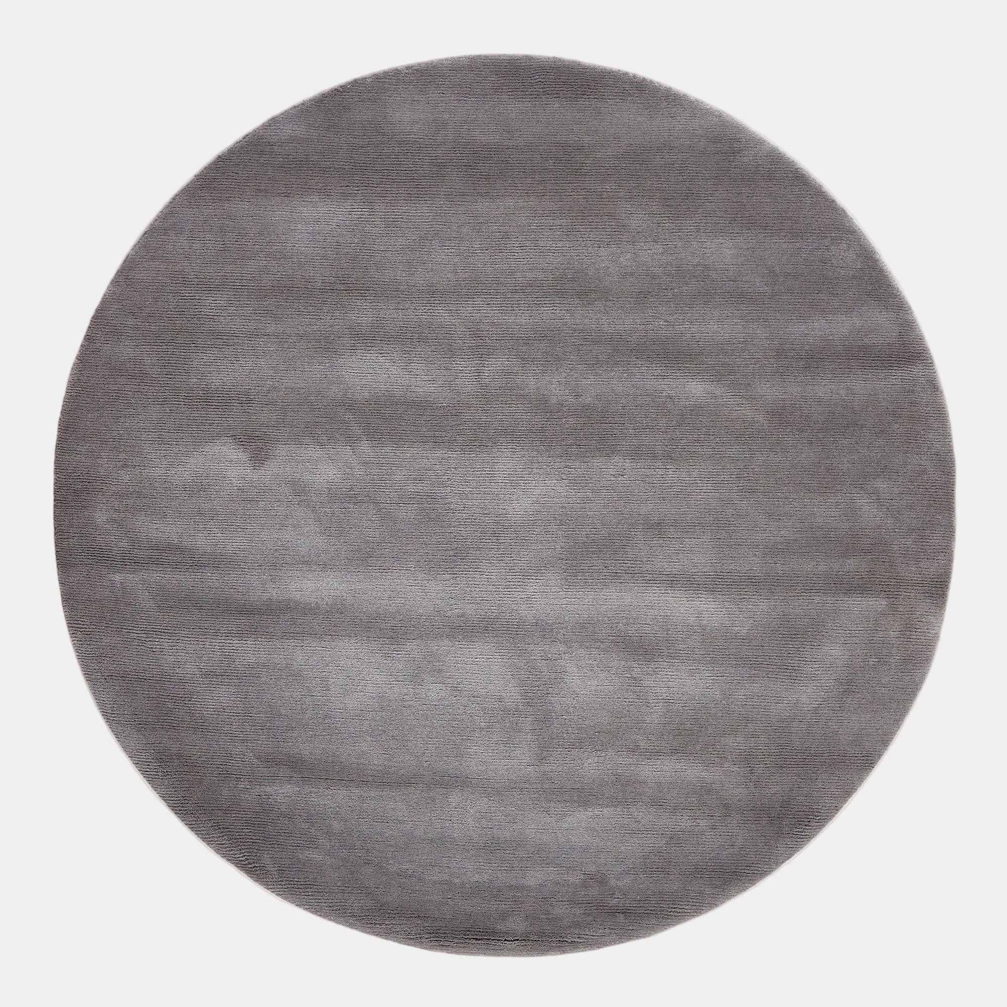 Northern Light Wool - Round Rug Concrete