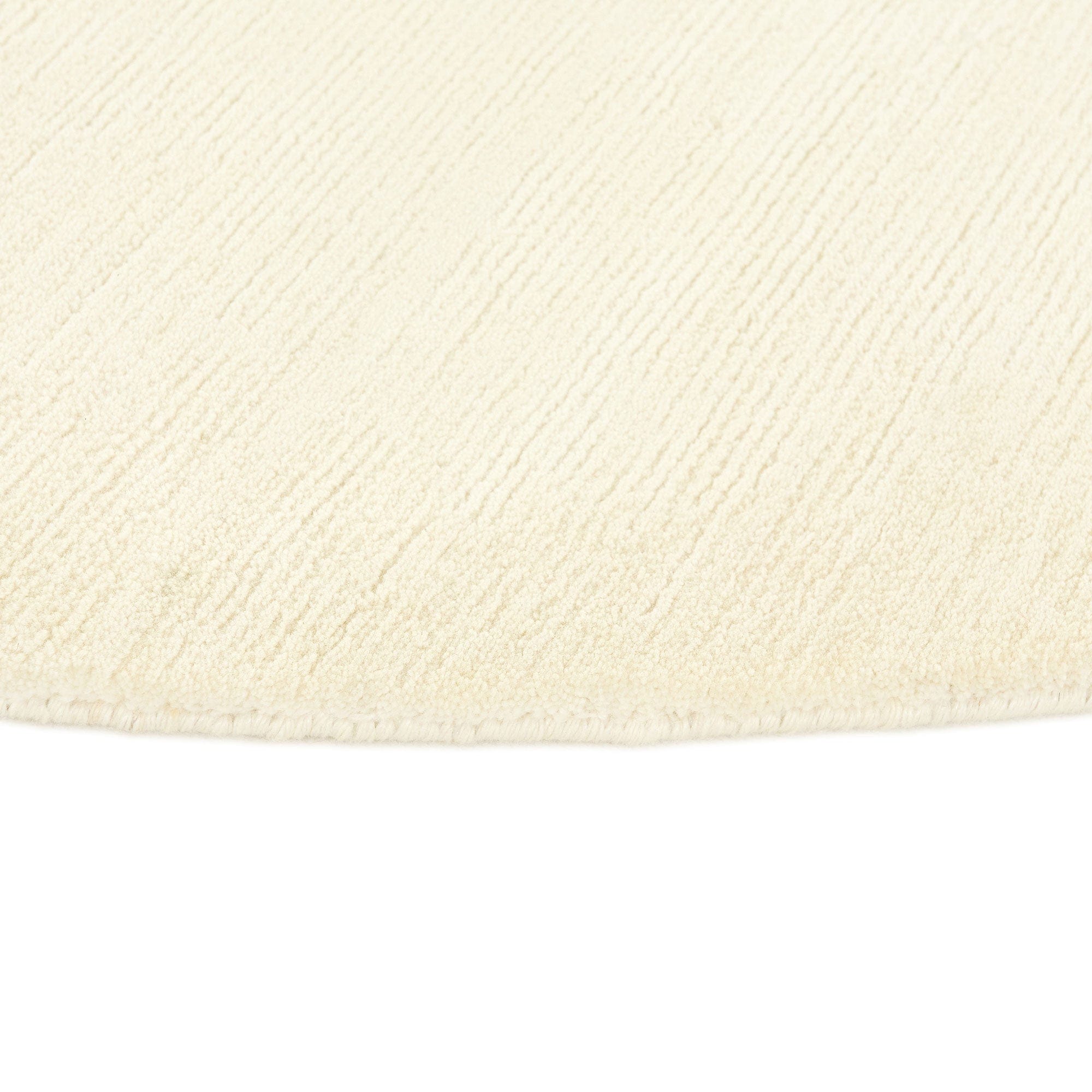 Northern Light - Wool Round Rug Ecru 300cm