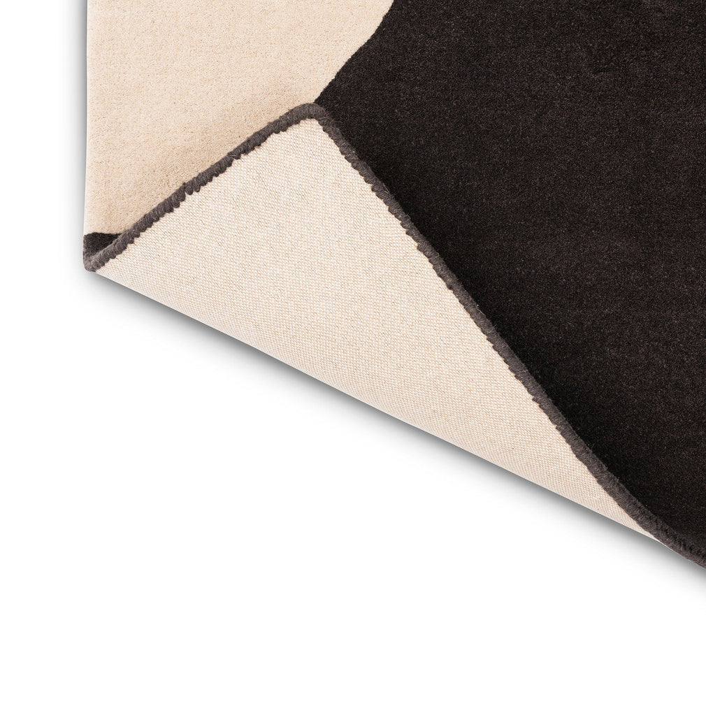 Orla Kiely Rug Geo Flower graphite 060605 120cm x 180cm