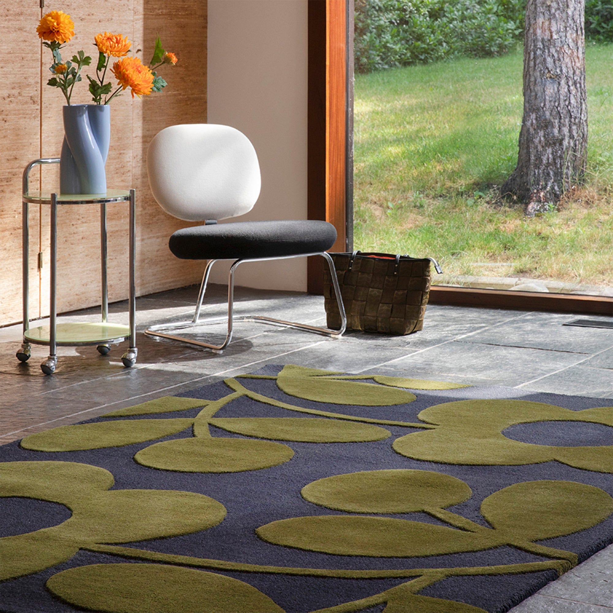 Orla Kiely - Sprig Stem Marine Rug
