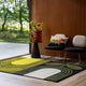 Orla Kiely Striped Tulip Seagrass - Wool Rug