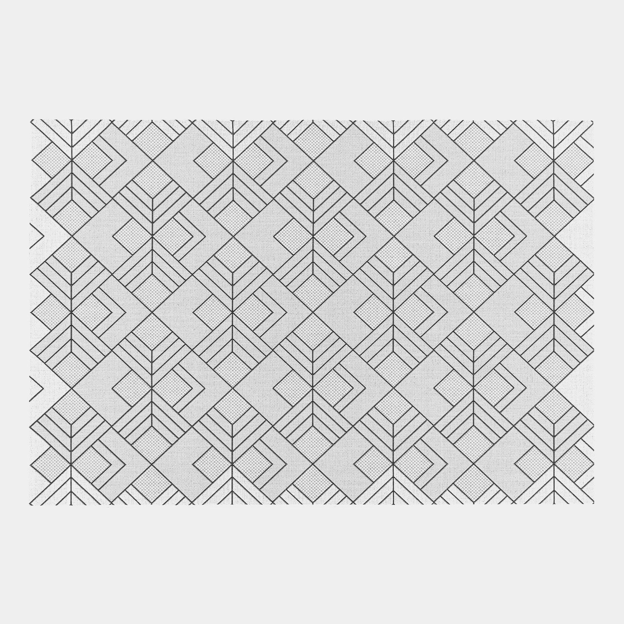 Patio Rug PAT16 Deco Ivory 80cm x 150cm