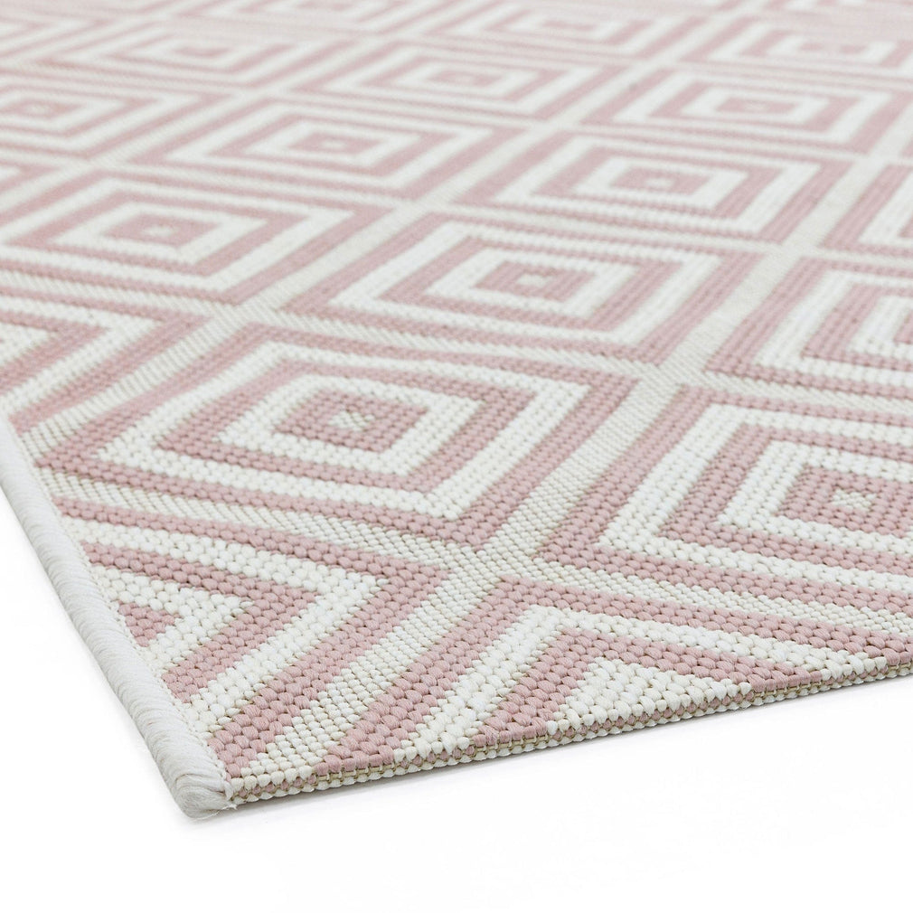 Patio Rug PAT13 Pink Jewel 80cm x 150cm