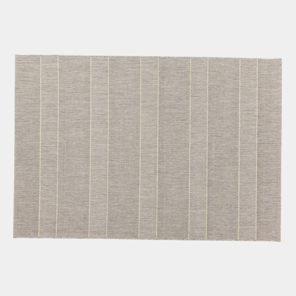 Beige Stripe Patio - Outdoor Rug