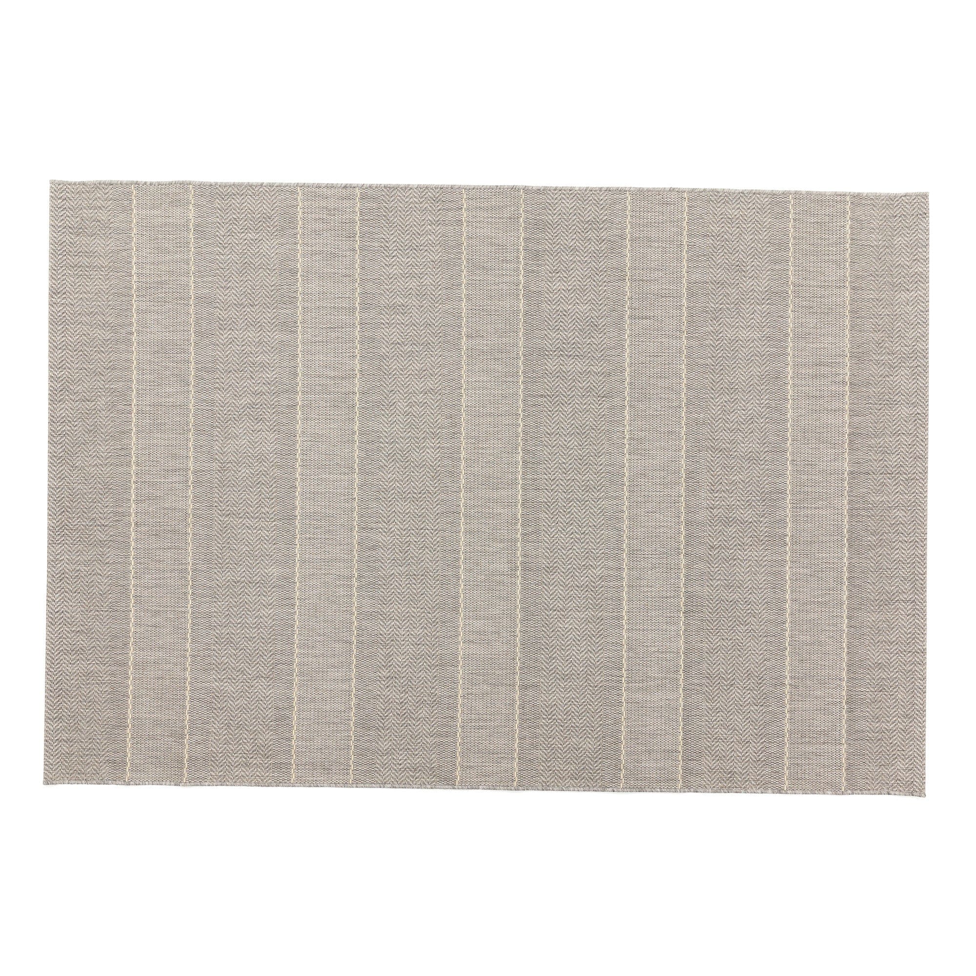 Patio Rug PAT03 Beige Stripe 160cm x 230cm