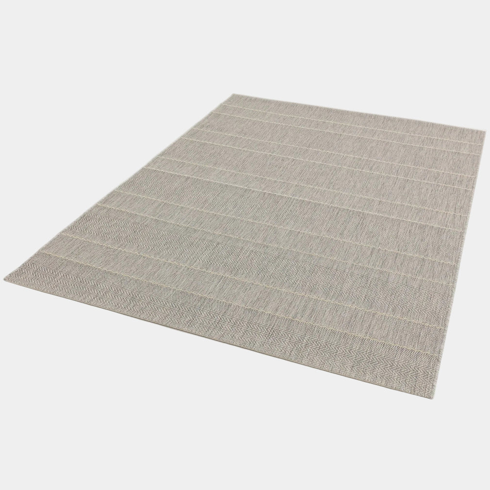 Beige Stripe Patio - Outdoor Rug