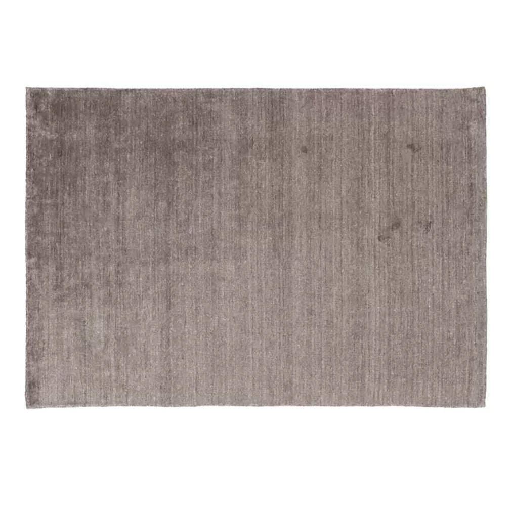 Plain Dust Rug Dark Brown 140cm x 200cm