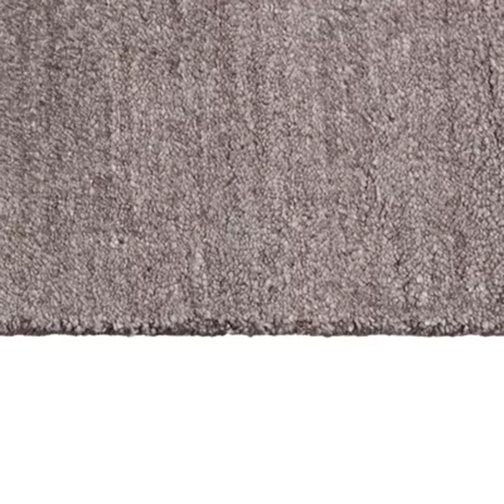 Plain Dust Rug Dark Brown 140cm x 200cm