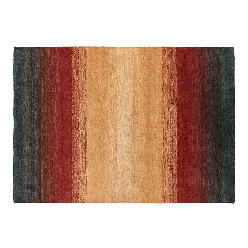Panorama Rug Black/Terra 90cm x 160cm