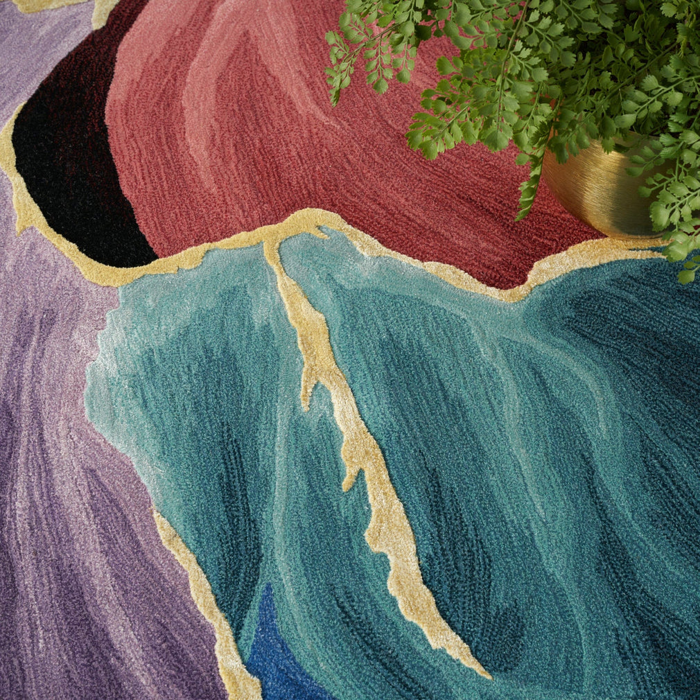 Prismatic Rug - PRS34 Black 168 x 226cm