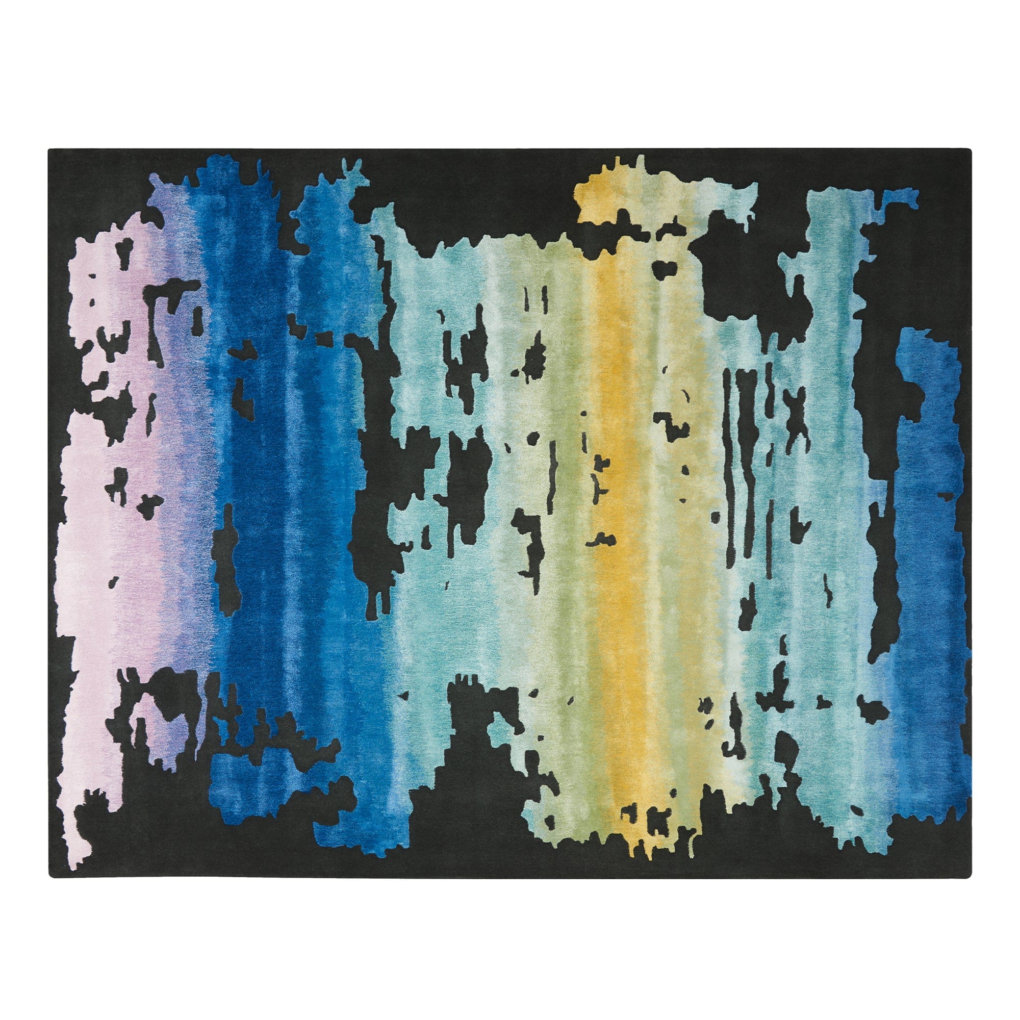 Prismatic Rug - PRS23 Black Multi 259 x 351cm