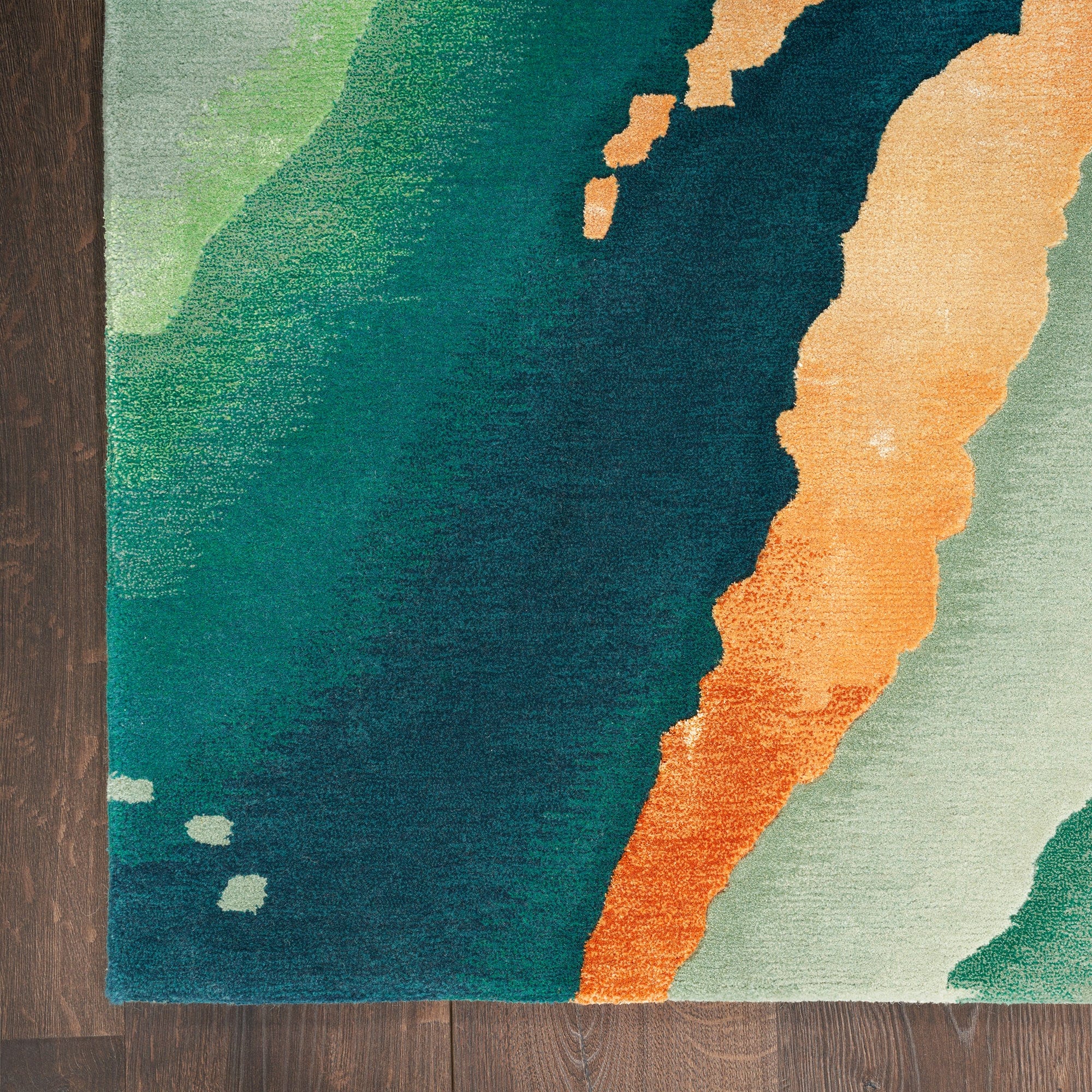 Prismatic Rug - PRS30 Emerald 234 x 297cm