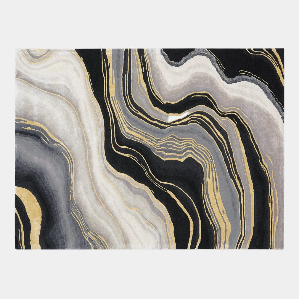 Prismatic - Rug PRS31 Charcoal Grey