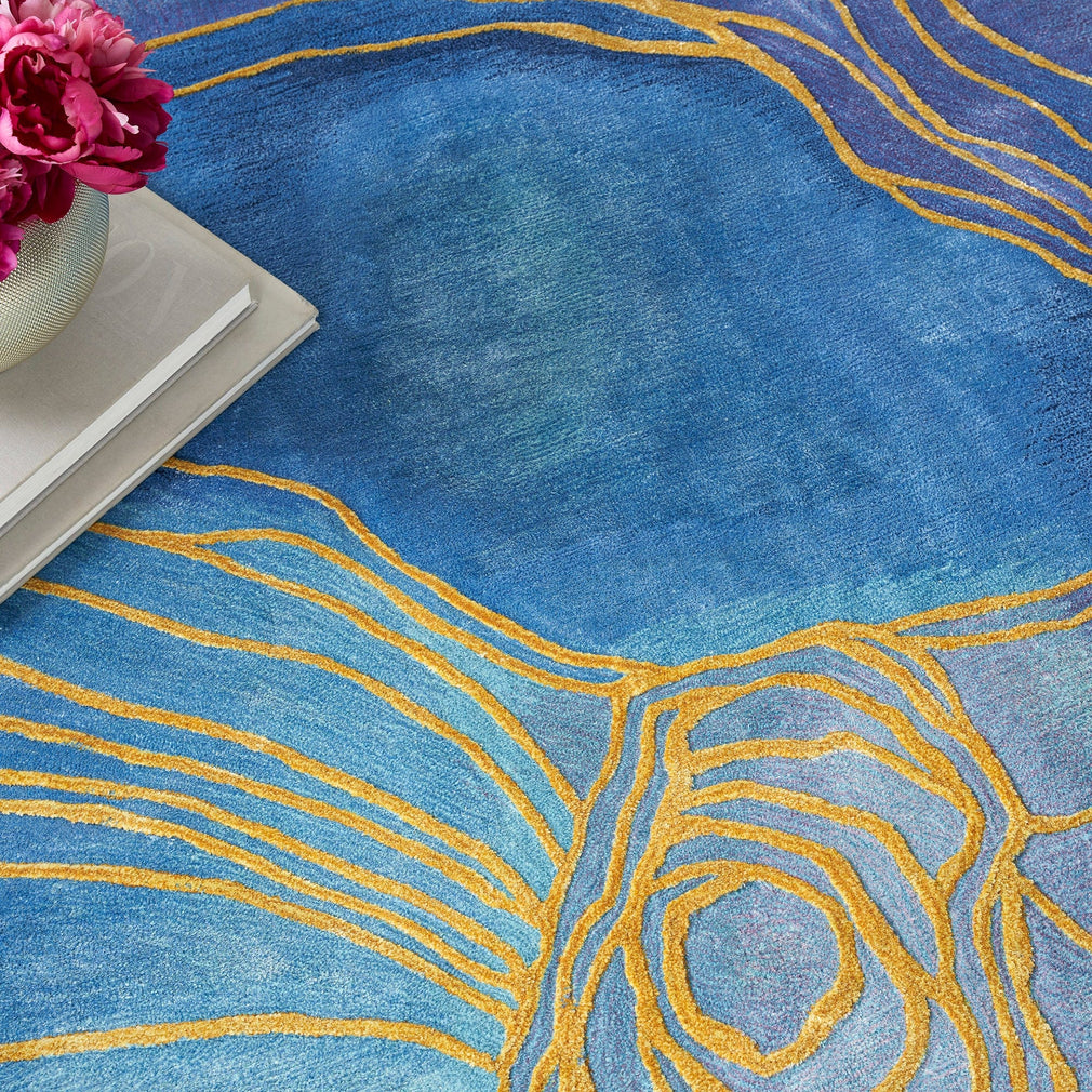 Prismatic PRS32 - Blue Gold Rug