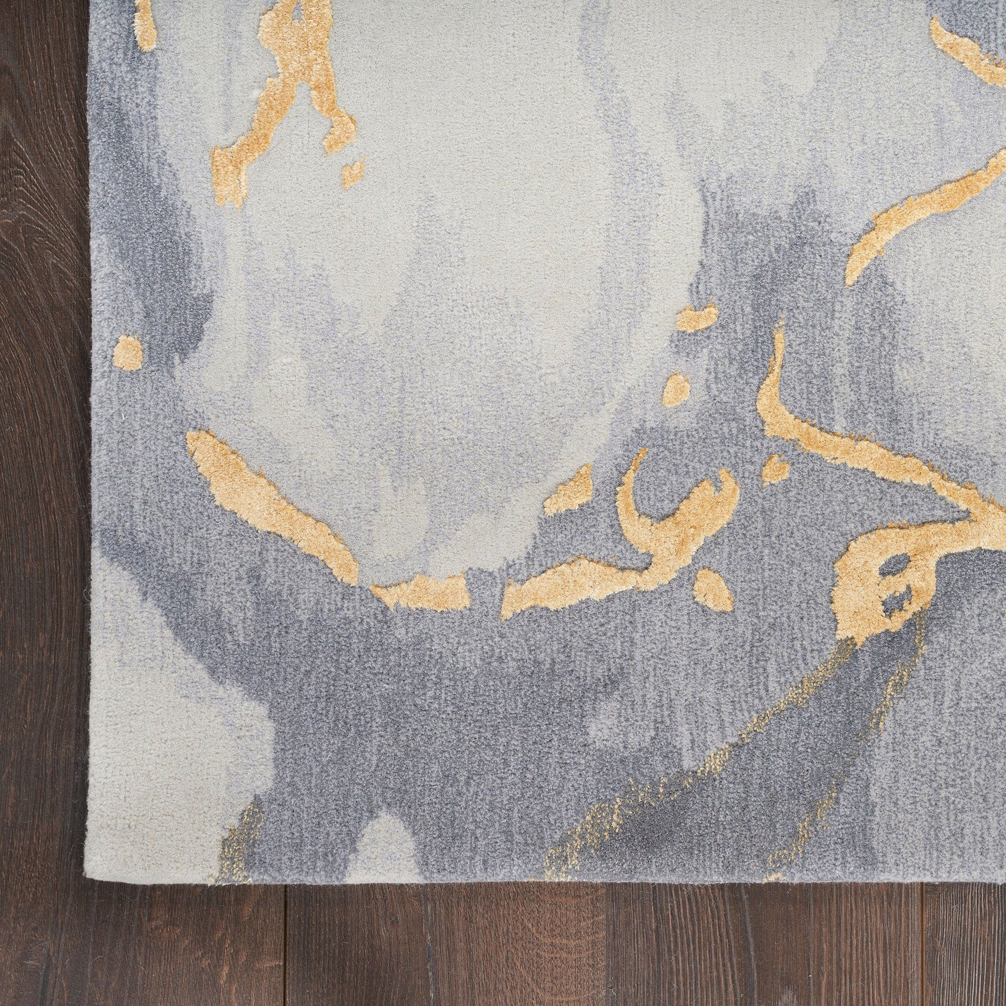 Prismatic - Rug PRS28 Grey Gold 259 x 351cm