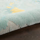 Prismatic PRS26 - Sea Foam Gold Rug