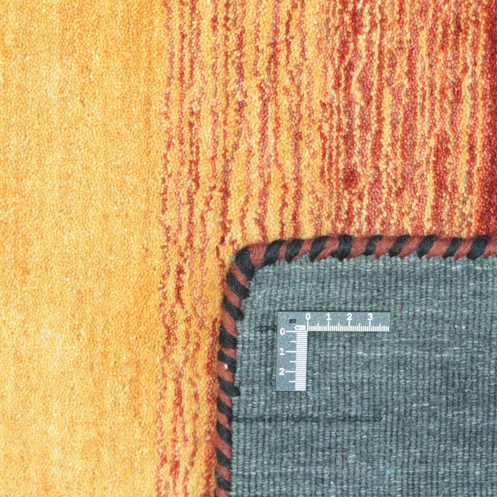 Panorama Rug Black/Terra 80cm x 200cm Runner