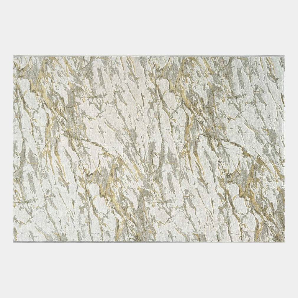 Quartz - Patterned Rug Beige