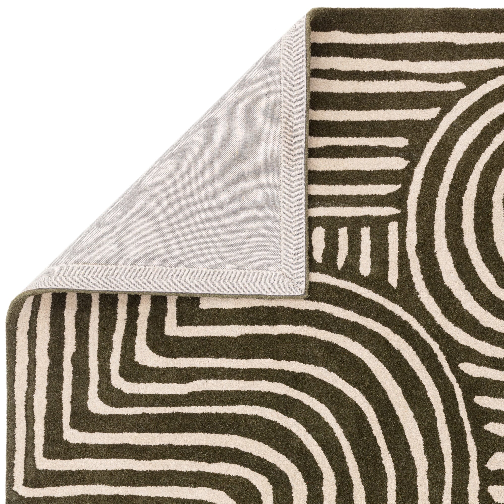 Reef Curve Rug RF30 Forest 160cm x 230cm
