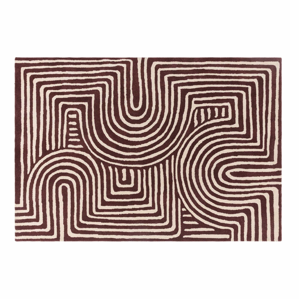 Reef Curve - Patterned Rug