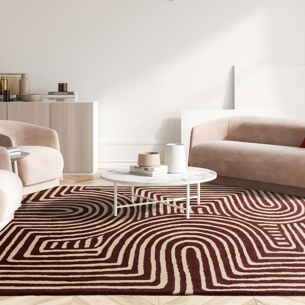 Reef Curve - Patterned Rug