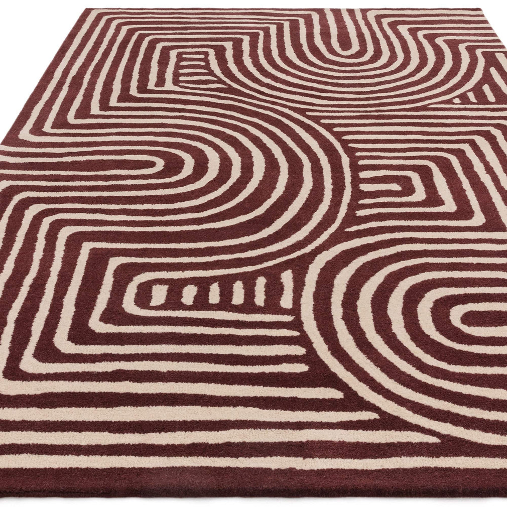 Reef Curve - Patterned Rug
