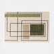 Reef Outline - Wool Rug Khaki - RF21