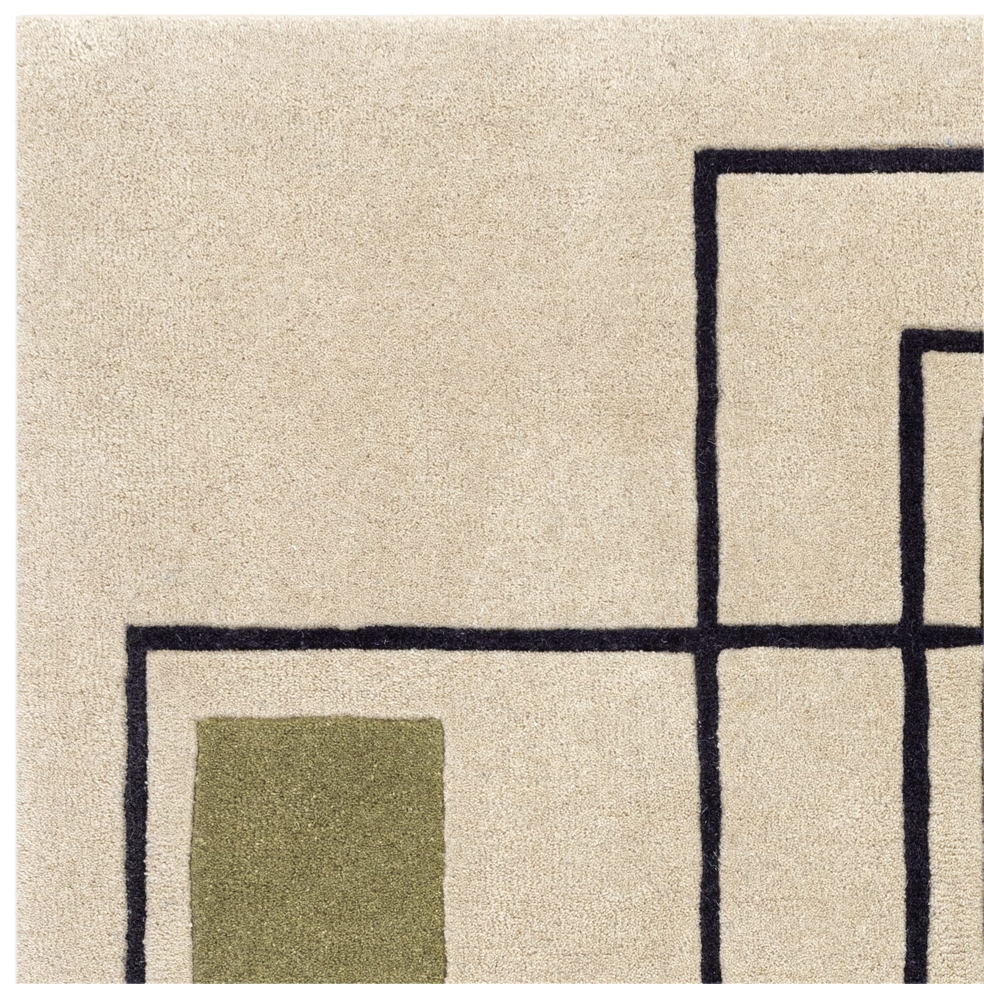 Reef Outline - Rug RF21 Khaki 160cm x 230cm