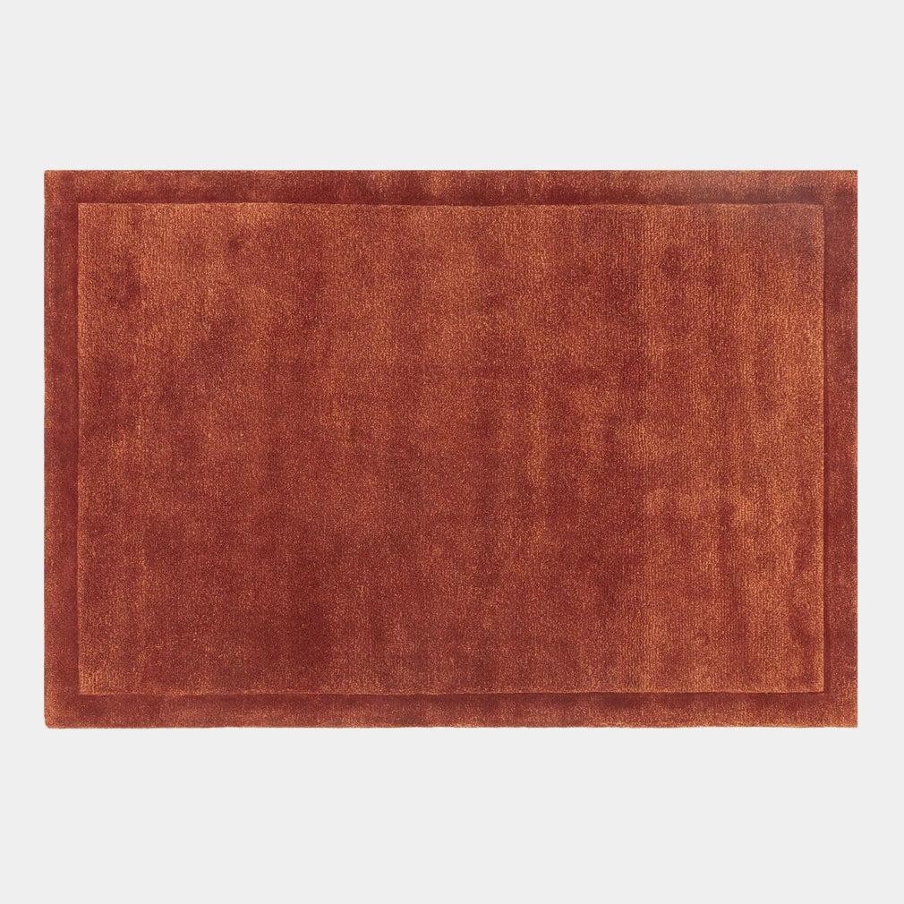 Rise - Border Rug Rust