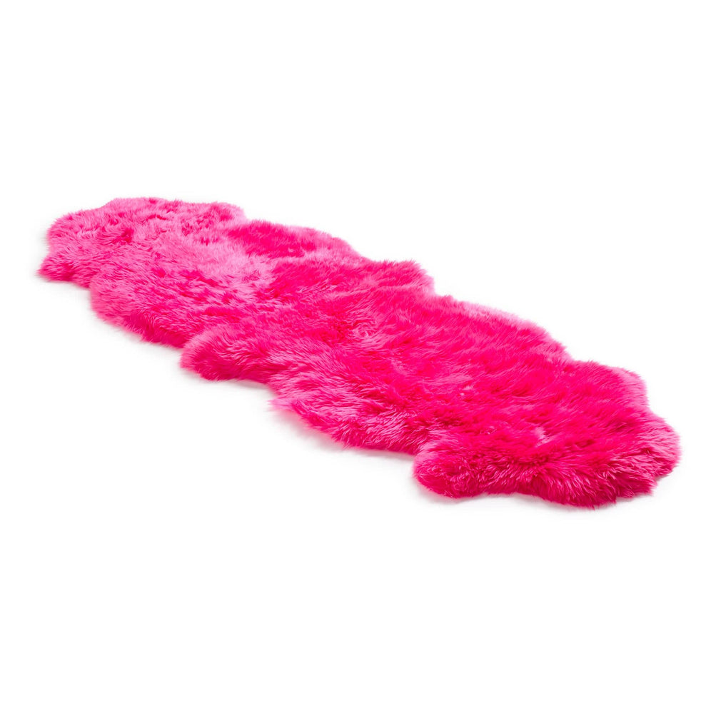 Sheepskin - 2 Piece Rug Snappin Pink