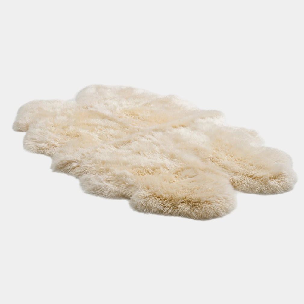 Sheepskin - Rug, 4 Piece Champagne
