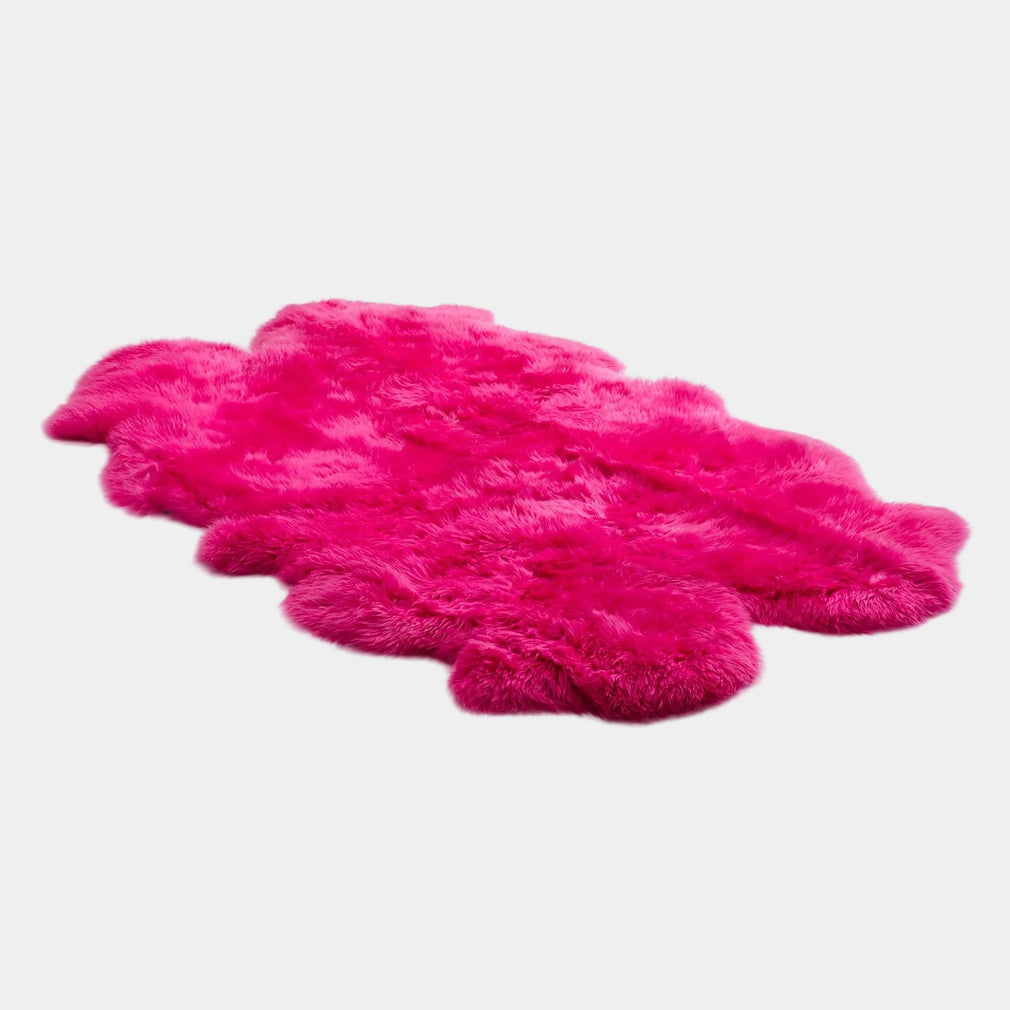 Sheepskin - Rug, 4 Piece Snappin Pink