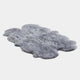 Sheepskin - Rug, 4 Piece Steel