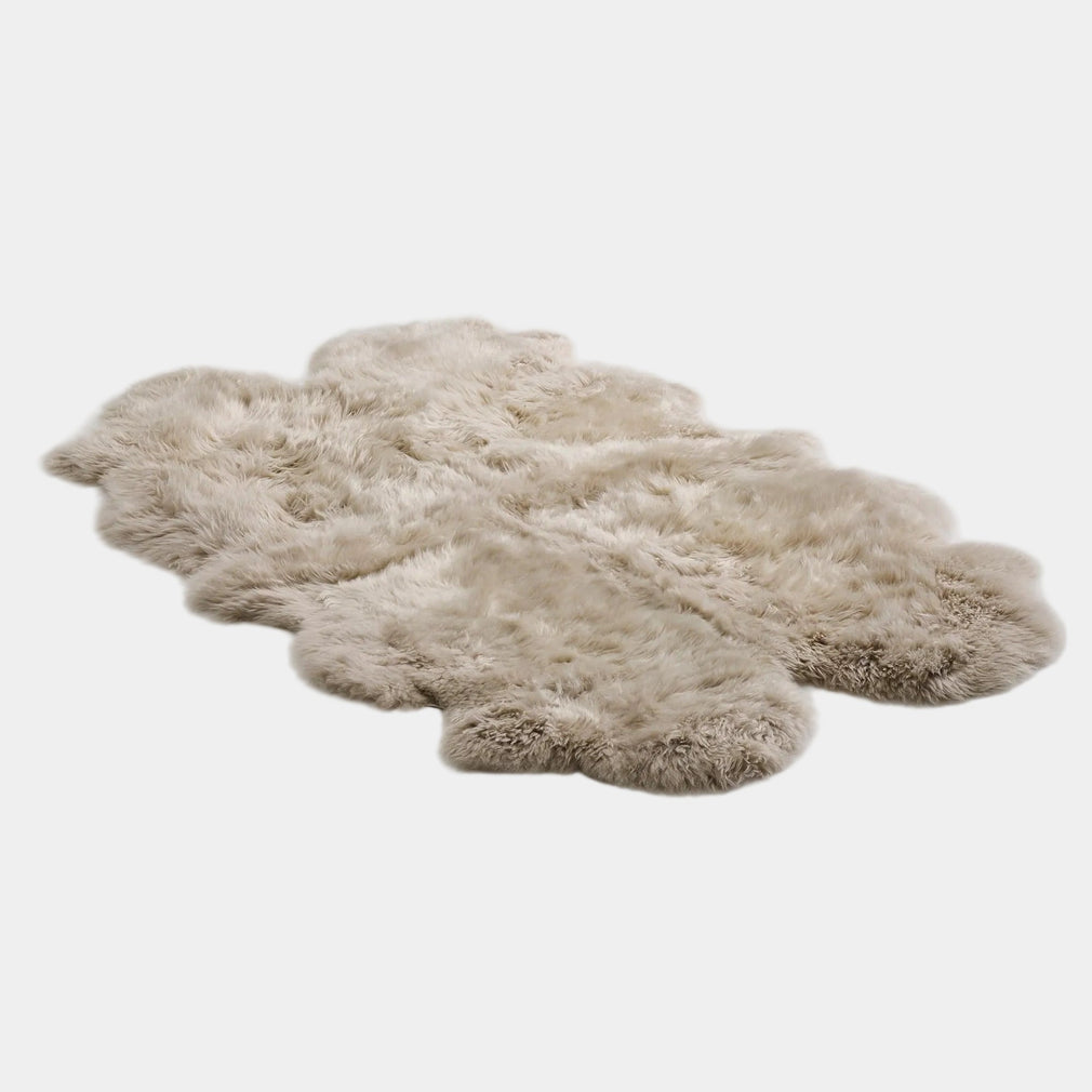 Sheepskin - Rug, 4 Piece Stone