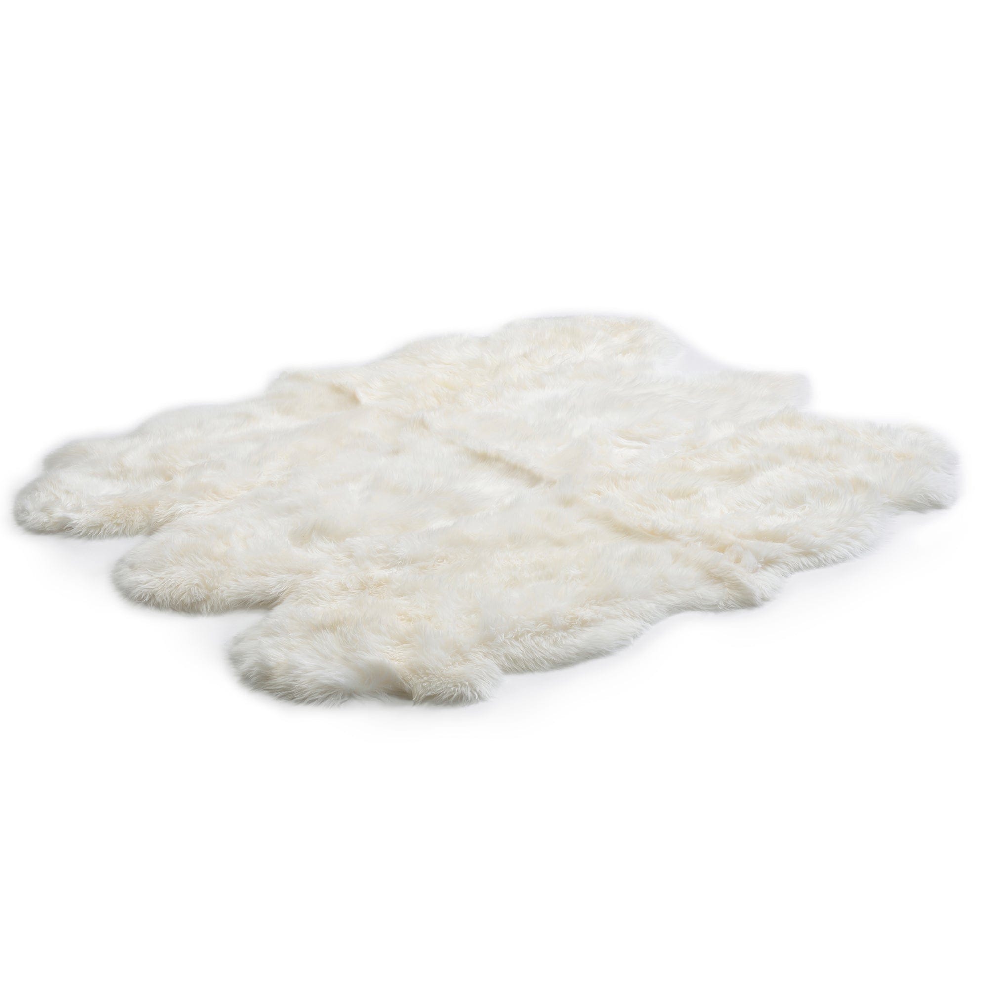 Sheepskin - 6 Piece Rug Dark Brown