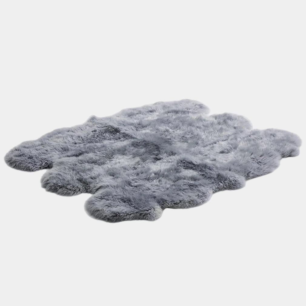 Sheepskin - Rug, 6 Piece Steel