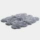 Sheepskin - Rug, 6 Piece Steel