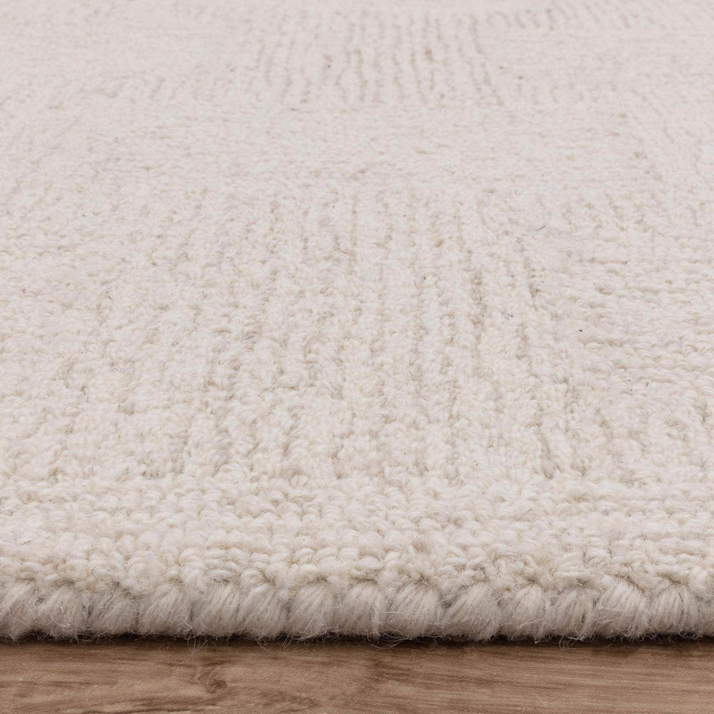 Theodore Rug Hatch White Sand 120cm x 170cm