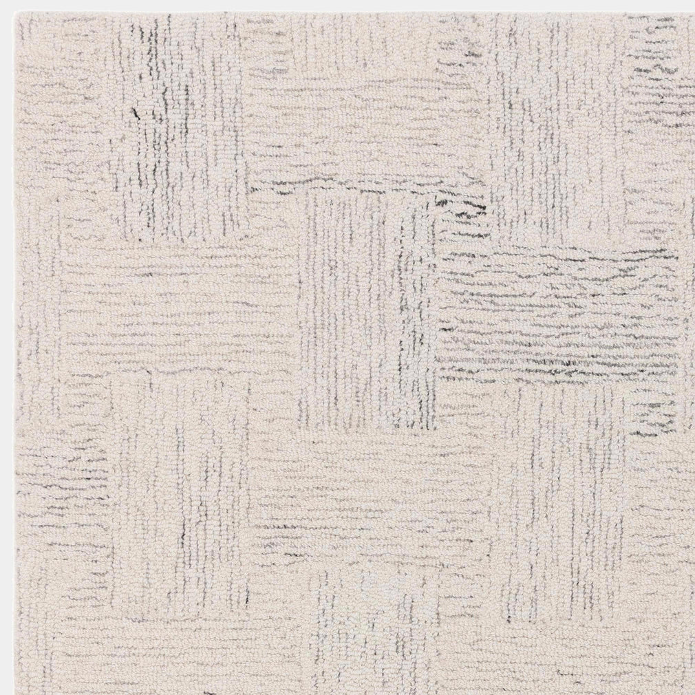 Theodore Rug Hatch White Sand 120cm x 170cm