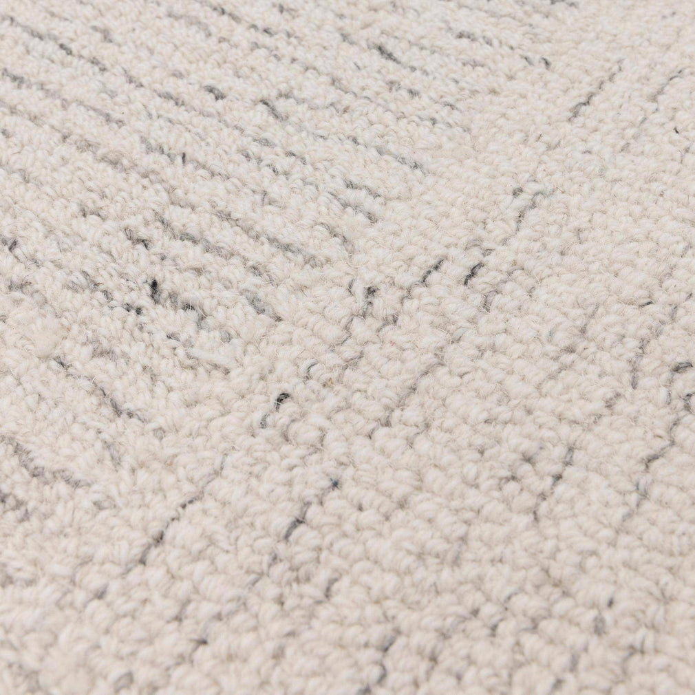 Theodore Rug Hatch White Black 120cm x 170cm