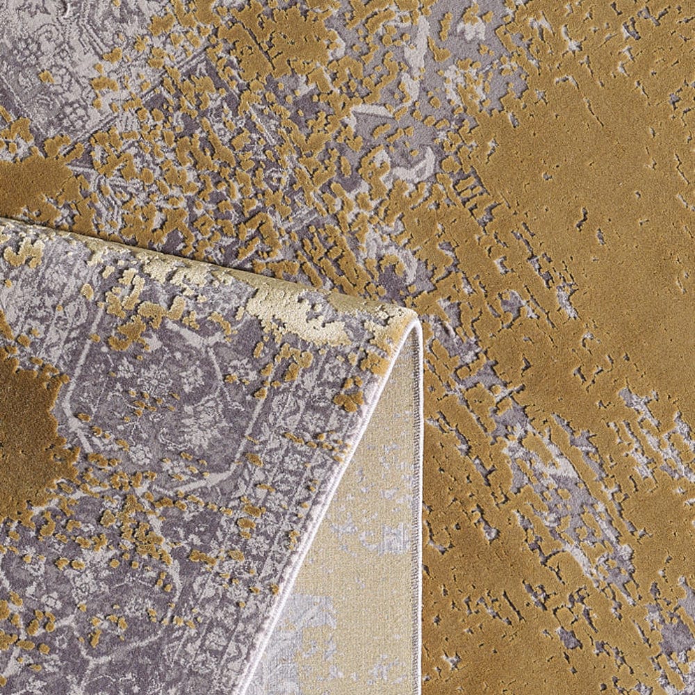 Rug Distressed Ziegler Gold  120 x 180cm